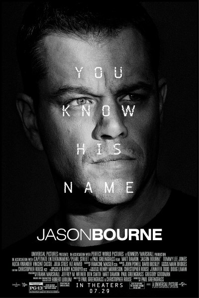 all the jason bourne movies